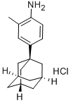 4-(1-ADAMANTANYL)-2-METHYLANILINE HYDROCHLORIDE Structural