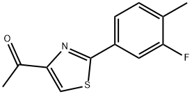 1-[2-(3-FLUORO-4-METHYLPHENYL)-1,3-THIAZOL-4-YL]ETHAN-1-ONE