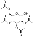 2,3,4,6-Tetra-O-acetyl-a-D-mannopyranose Structural