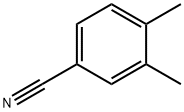 3,4-Dimethylbenzonitrile Structural