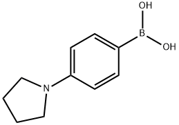 (4-PYRROLIDIN-1-YLPHENYL)BORONIC ACID Structural