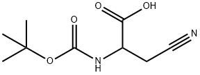 Alanine, 3-cyano-N-[(1,1-dimethylethoxy)carbonyl]- (9CI)