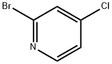 2-Bromo-4-chloropyridine Structural Picture
