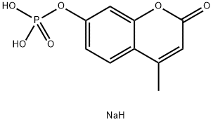 4-METHYLUMBELLIFERYL PHOSPHATE DISODIUM SALT Structural