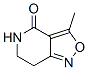 Isoxazolo[4,3-c]pyridin-4(5H)-one, 6,7-dihydro-3-methyl- (9CI) Structural