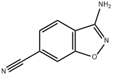 1,2-Benzisoxazole-6-carbonitrile,3-amino-(9CI)