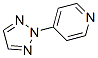 Pyridine, 4-(2H-1,2,3-triazol-2-yl)- (9CI) Structural