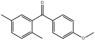 2,5-DIMETHYL-4'-METHOXYBENZOPHENONE Structural