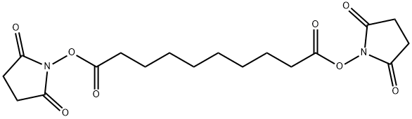 DISUCCINIMIDYL SEBACATE Structural