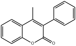 4-METHYL-3-PHENYLCOUMARIN Structural