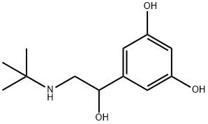 5-(1-Hydroxy-2-tert-butylamino-ethyl)benzene-1,3-diol Structural Picture