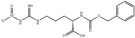 Z-ARG(NO2)-OH Structural