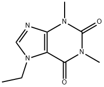 7-ETHYL THEOPHYLLINE Structural