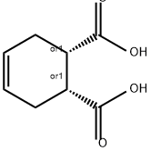 CIS-4-CYCLOHEXENE-1,2-DICARBOXYLIC ACID Structural