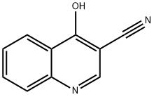 4-Hydroxyquinoline-3-carbonitrile  Structural