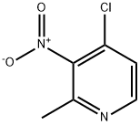 4-CHLORO-2-METHYL-3-NITRO-PYRIDINE Structural