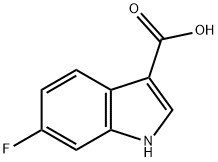 6-FLUORO-1H-INDOLE-3-CARBOXYLIC ACID Structural