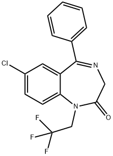 HALAZEPAM CIV (200 MG) (AS) Structural