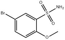 4-BROMO-2-(AMINOSULPHONYL)ANISOLE Structural