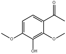 2,4-DIMETHOXY-3-HYDROXYACETOPHENONE Structural