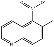 6-METHYL-5-NITROQUINOLINE Structural