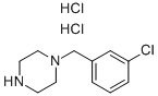 1-(3-CHLORO-BENZYL)-PIPERAZINE DIHYDROCHLORIDE Structural