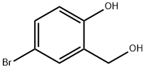 5-Bromo-2-hydroxybenzyl alcohol Structural