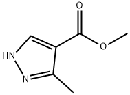 5-METHYL-1H-PYRAZOLE-4-CARBOXYLIC ACID METHYL ESTER Structural