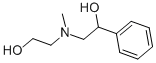 2-[(2-HYDROXY-ETHYL)-METHYL-AMINO]-1-PHENYL-ETHANOL Structural