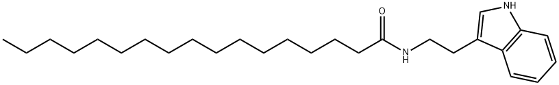 HEPTADECANOIC ACID TRYPTAMIDE Structural