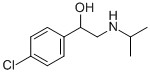 1-(4-CHLORO-PHENYL)-2-ISOPROPYLAMINO-ETHANOL Structural