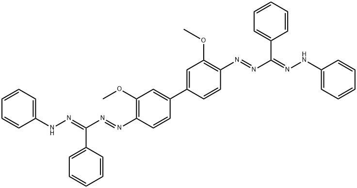 TETRAZOLE BLUE DIFORMAZAN Structural