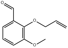 2-(ALLYLOXY)-3-METHOXYBENZENECARBALDEHYDE Structural