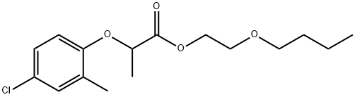 MECOPROP-2-BUTOXYETHYL ESTER Structural