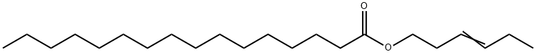 HEX-3-ENYLHEXADECANOATE Structural