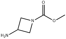 1-Azetidinecarboxylicacid,3-amino-,methylester Structural