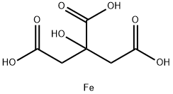 citric acid, iron(2+) salt  