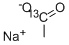 ACETIC-1-13C ACID, SODIUM SALT Structural