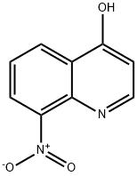 4-HYDROXY-8-NITROQUINOLINE Structural