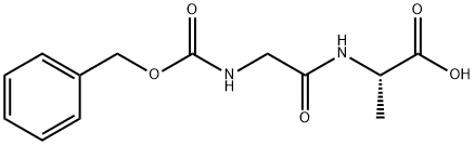 Z-GLY-DL-ALA-OH Structural