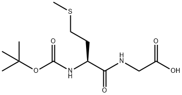 BOC-MET-GLY-OH Structural