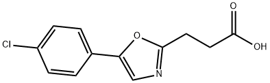 5-(4-CHLOROPHENYL)OXAZOLE-2-PROPIONIC A&