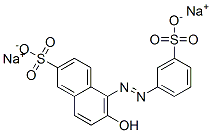 disodium 6-hydroxy-5-[(3-sulphonatophenyl)azo]naphthalene-2-sulphonate 