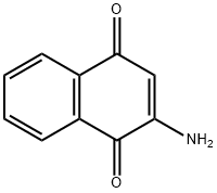 2-aminonaphthalene-1,4-dione Structural