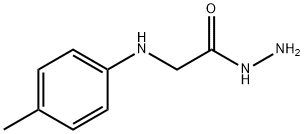 P-TOLYLAMINO-ACETIC ACID HYDRAZIDE Structural