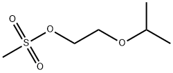 METHANESULFONIC ACID 2-ISOPROPOXYETHYL ESTER Structural