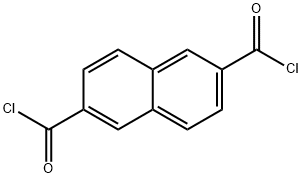 Naphthaline-2,6-dicarbonic acid dichloranhydride Structural