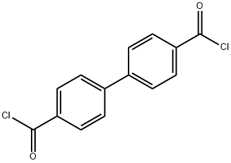 4,4'-BIPHENYLDICARBONYL CHLORIDE Structural