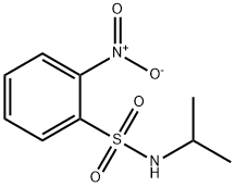 N-ISOPROPYL-2-NITROBENZENESULPHONAMIDE Structural