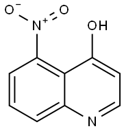 4-HYDROXY-5-NITROQUINOLINE Structural